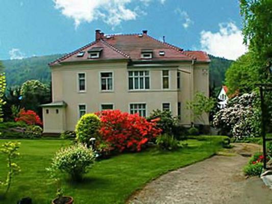 Hotel Haus Grüllich Rathmannsdorf Exterior foto